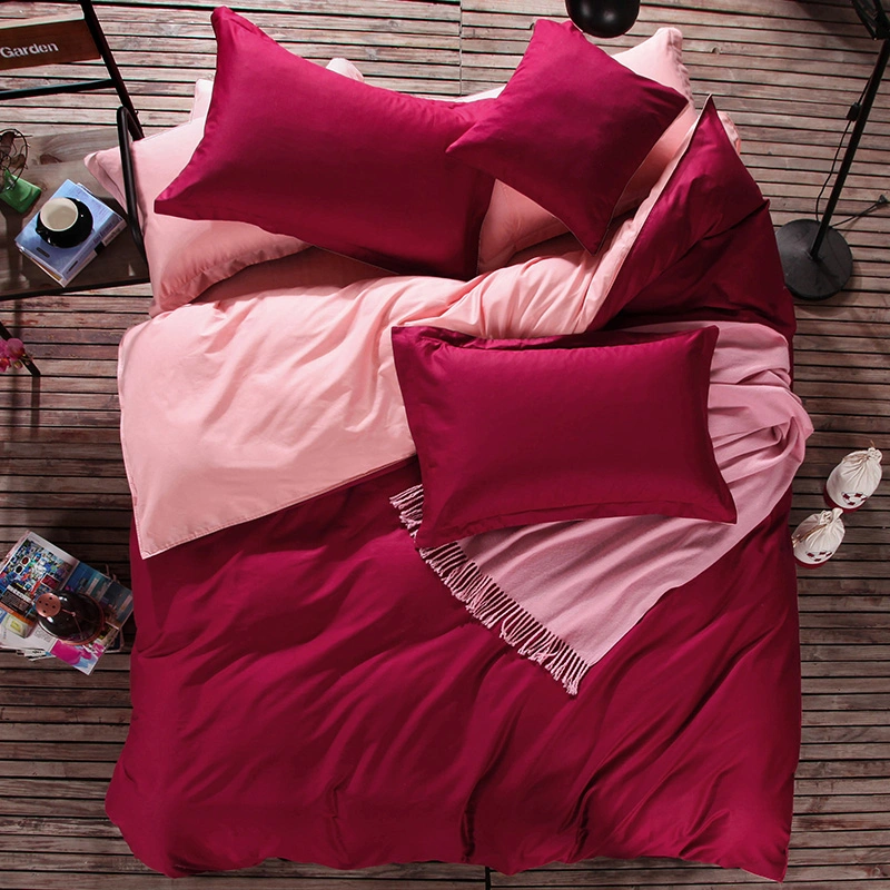 Solid Plain Color Cotton Bedding Product