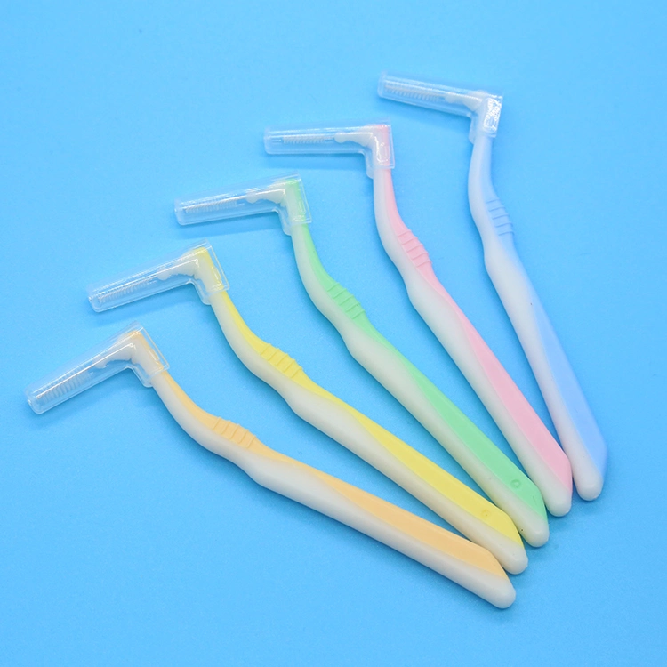 Dental Disposable Interdental Brushes Dental Teeth Gap Cleaner Interspace Brushes