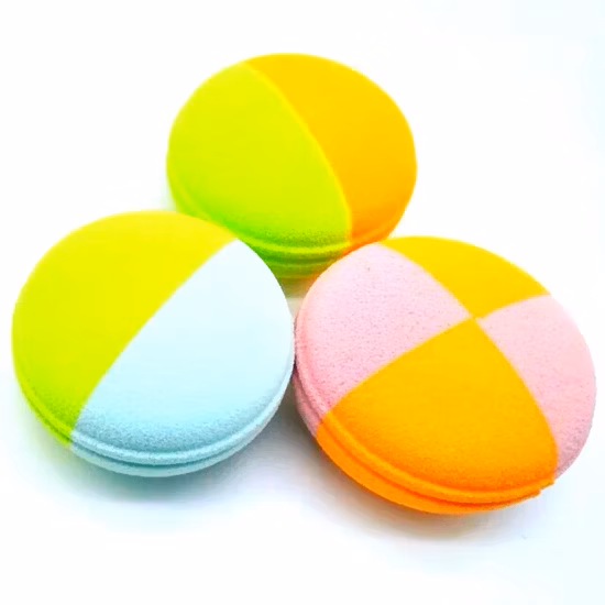 Moda impecável e suave Macaron Air Bb Almofada Beauty Blender Esponja OEM sem látex Soft Maquiagem Puff