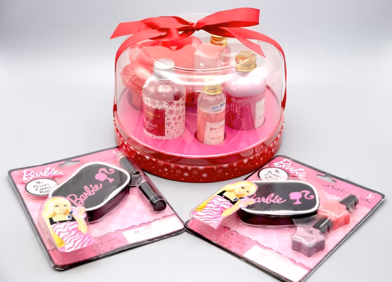 Bandeja de Blister Cosmética Personalizada com Pacote Dobrado Shell