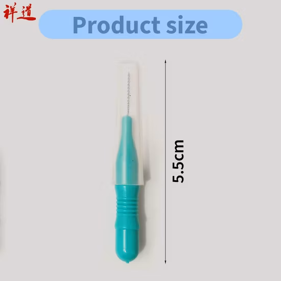 Escova de dentes interdental macia descartável sem fio