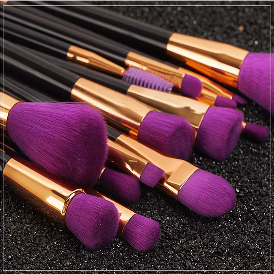 Novos pincéis de maquiagem Private Label Pó Base Sombra para Sobrancelha Pincel de Maquiagem Profissional