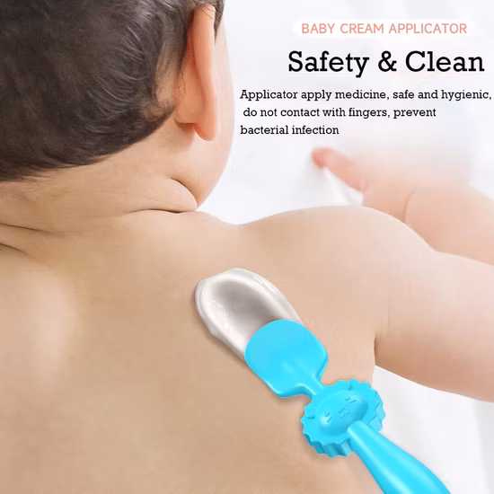 Aplicador de pincel de sombra de ponta dupla cabeça de silicone OEM