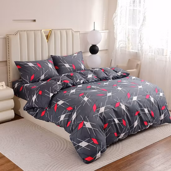 Lençóis de cama de algodão orgânico 100% algodão produtos para hotelaria